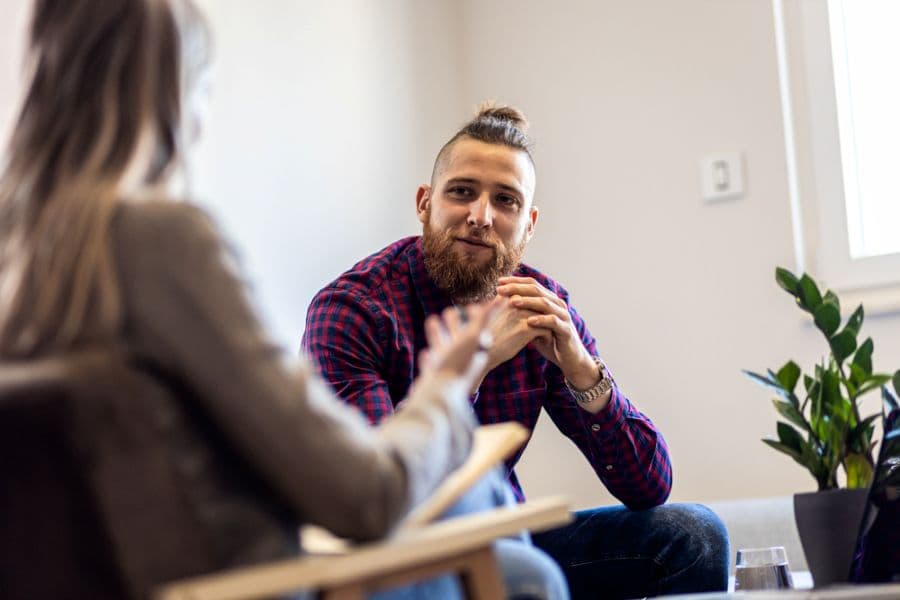an addiction treatment session in Ohio